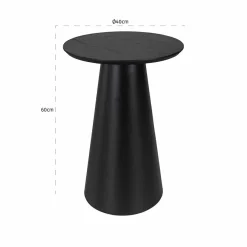 Richmond Interiors Bijzettafel Jazz (Black) Outlet