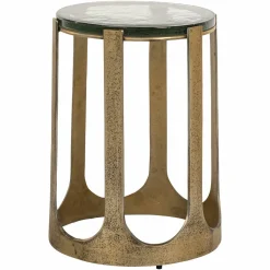 Richmond Interiors Bijzettafel Rixo goud Outlet