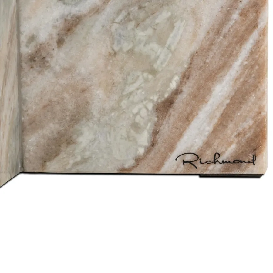 Richmond Interiors Bijzettafel Vevey Blush beige Clearance