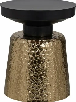 Richmond Interiors Bijzettafel Freddie (Black/gold) Discount