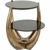Richmond Interiors Bijzettafel Aida Goud Sale