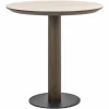 Richmond Interiors Bistrotafel Ritz bruin 75Ø Outlet
