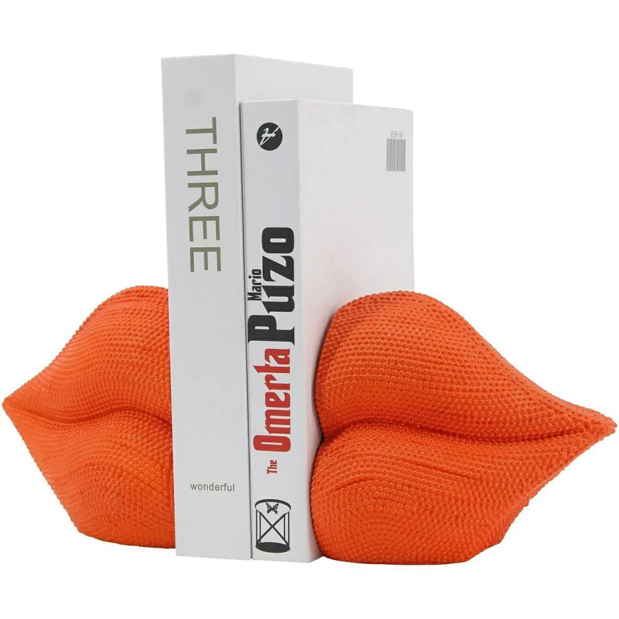 Richmond Interiors Boekenstandaard Lips oranje New