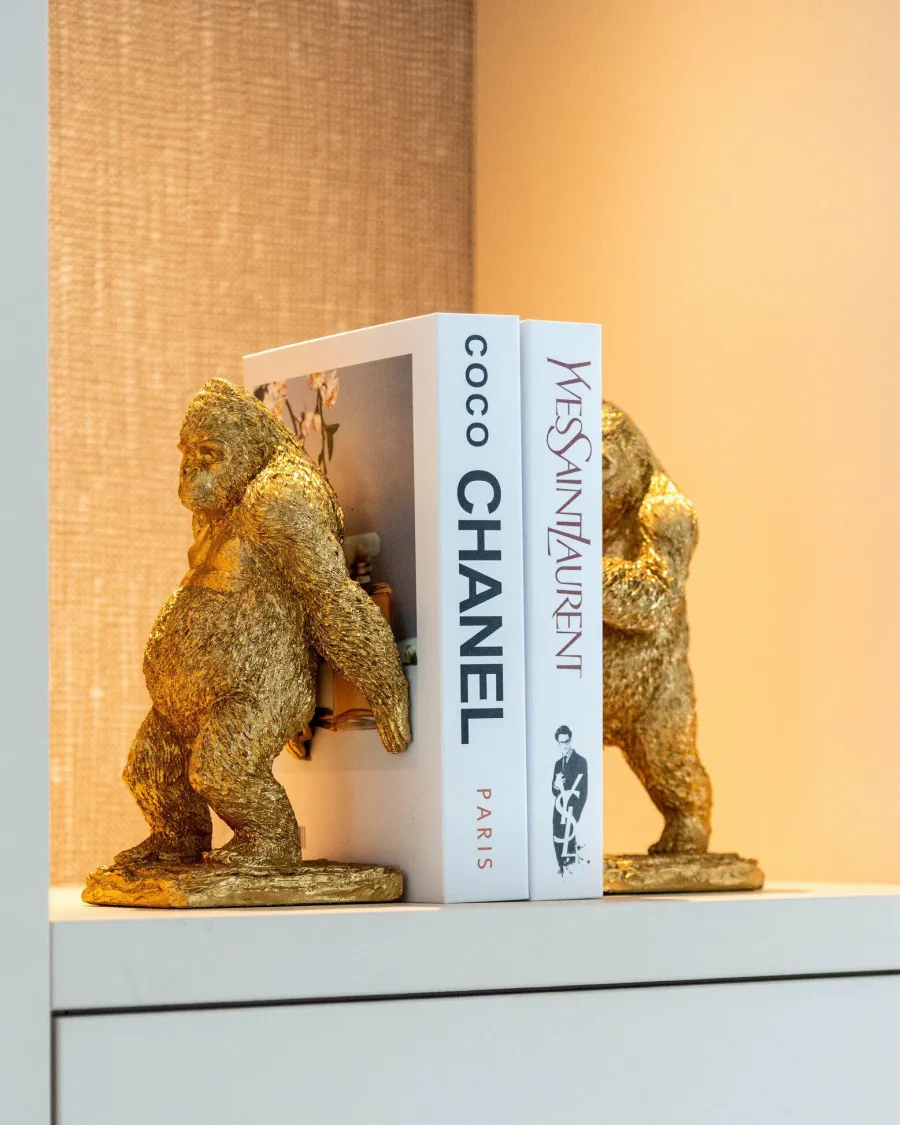 Richmond Interiors Boekenstandaard Donky goud Hot