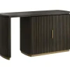 Richmond Interiors Bureau Cambon 2-deurs Dark coffee New