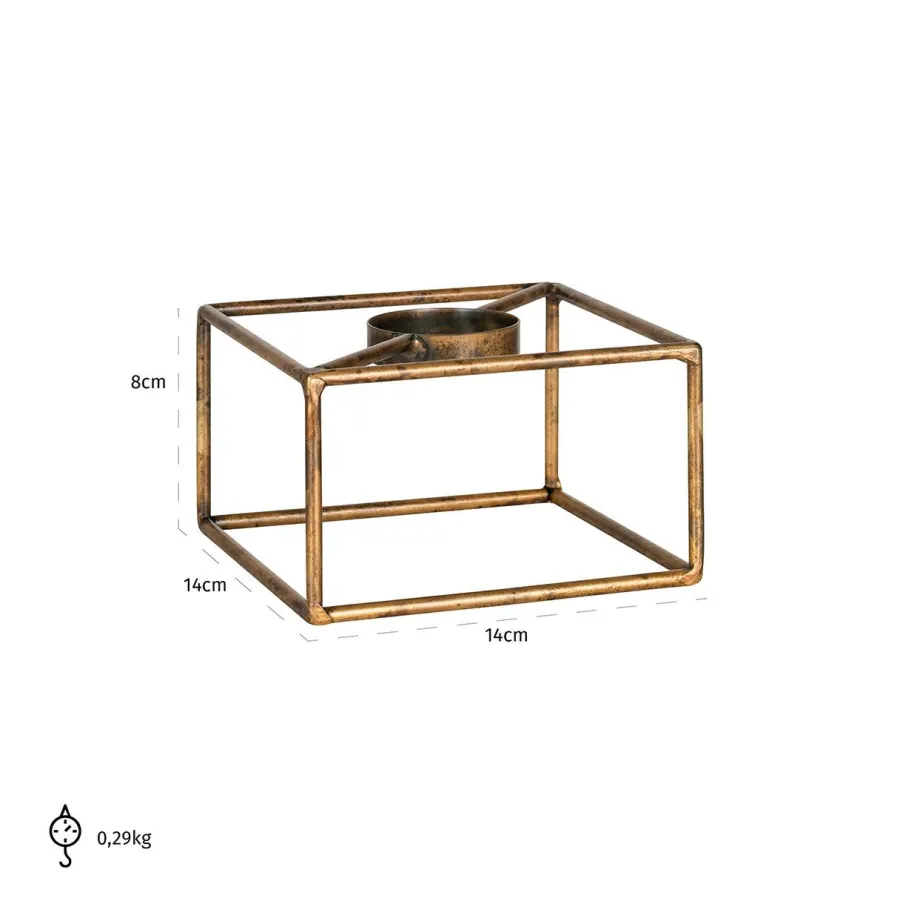 Richmond Interiors Candle holder Lev groot Clearance