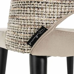 Richmond Interiors Chair Tabitha trendy nature / quartz khaki Outlet