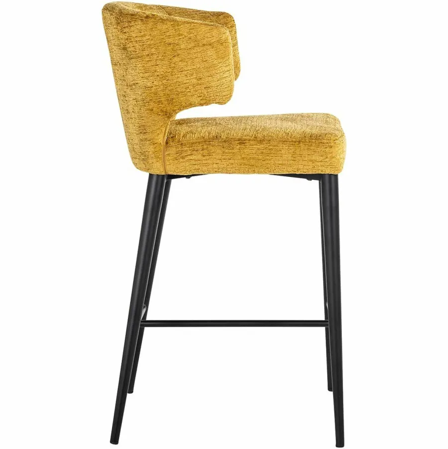 Richmond Interiors Counterstoel Taylor mustard fusion New