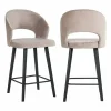Richmond Interiors Counterstoel Savoy khaki velvet (Quartz Khaki 903) Outlet