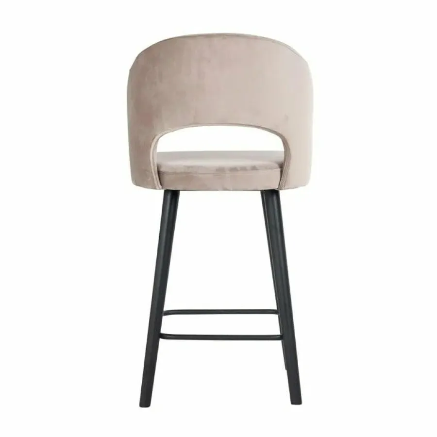 Richmond Interiors Counterstoel Savoy khaki velvet (Quartz Khaki 903) Outlet