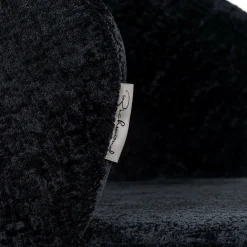 Richmond Interiors Counterstoel Savoy black chenille - Showroommodel Online