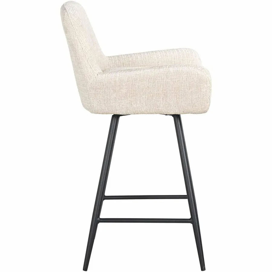 Richmond Interiors Counterstoel Linsey beige chenille Niagara 902 beige Clearance