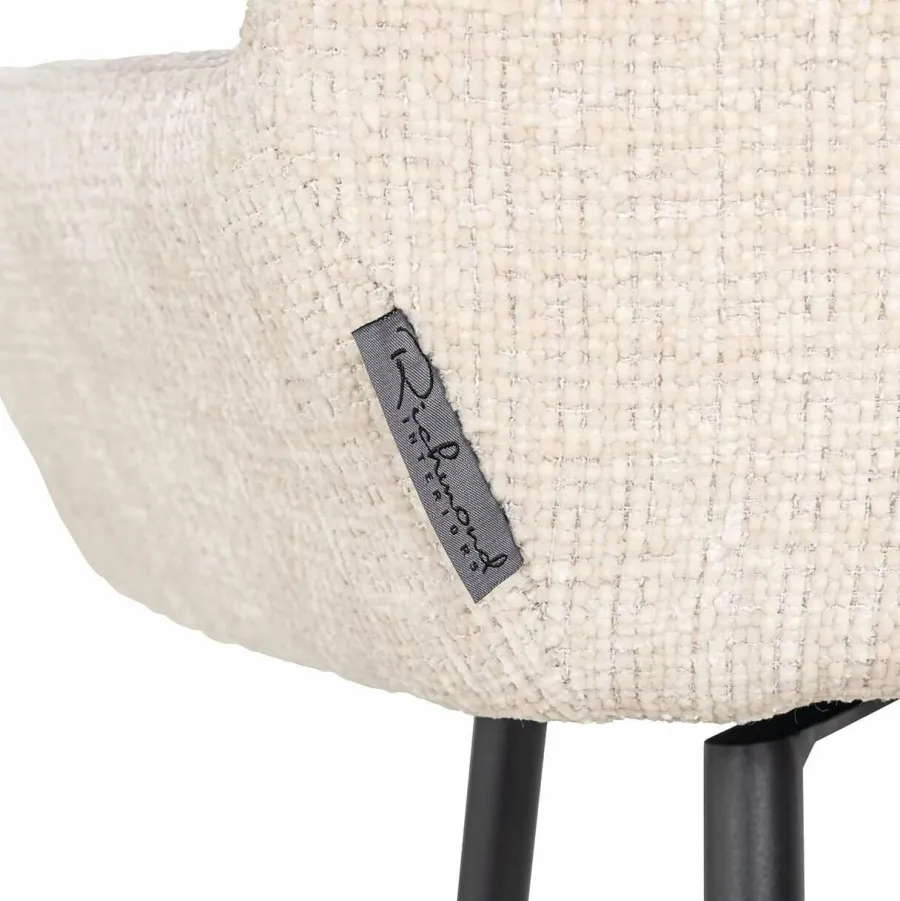Richmond Interiors Counterstoel Linsey beige chenille Niagara 902 beige Clearance