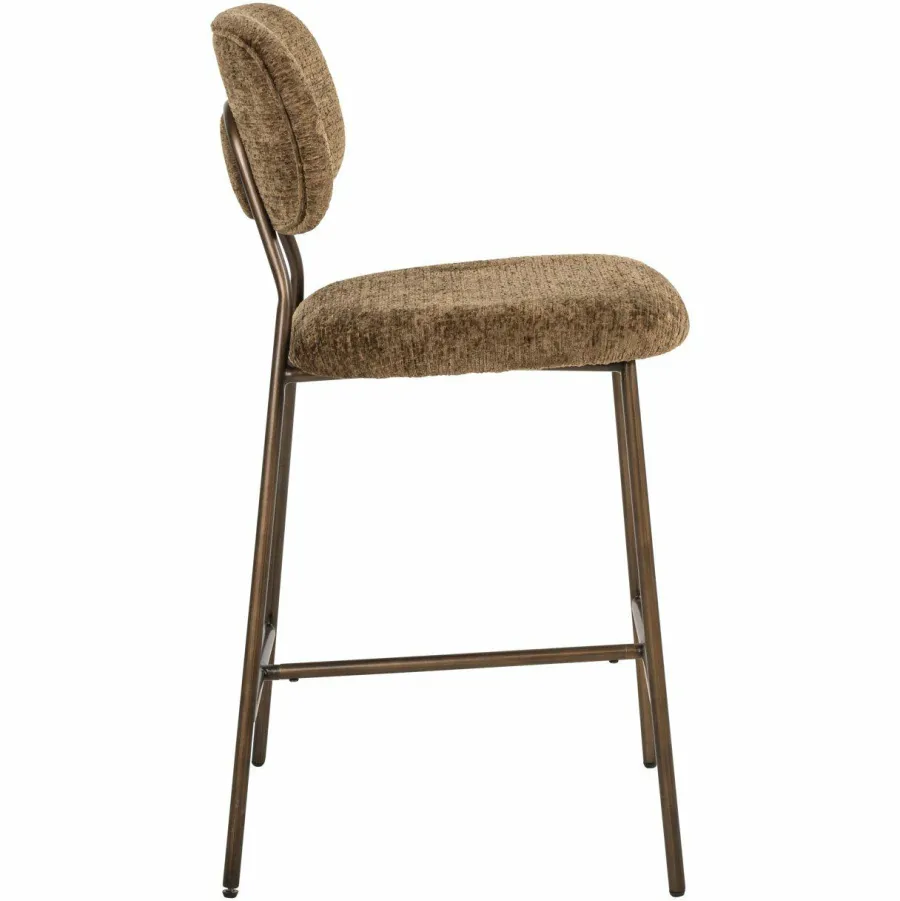 Richmond Interiors Counterstoel Xenia brandy fusion Set van 2 Best