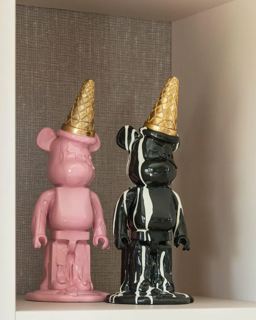 Richmond Interiors Deco object icebear zwart Discount