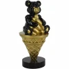 Richmond Interiors Deco object Harly Zwart/Goud Discount