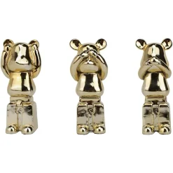 Richmond Interiors Deco object Berna set van 3 Goud Hot