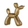 Richmond Interiors Decoratief beeld hond goudkleurig Clearance