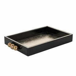 Richmond Interiors Dienblad Liv zwart goud Hot