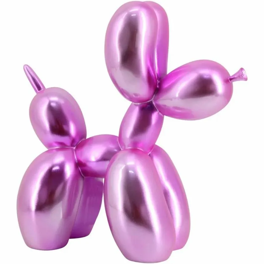 Richmond Interiors Dog deco object roze Hot