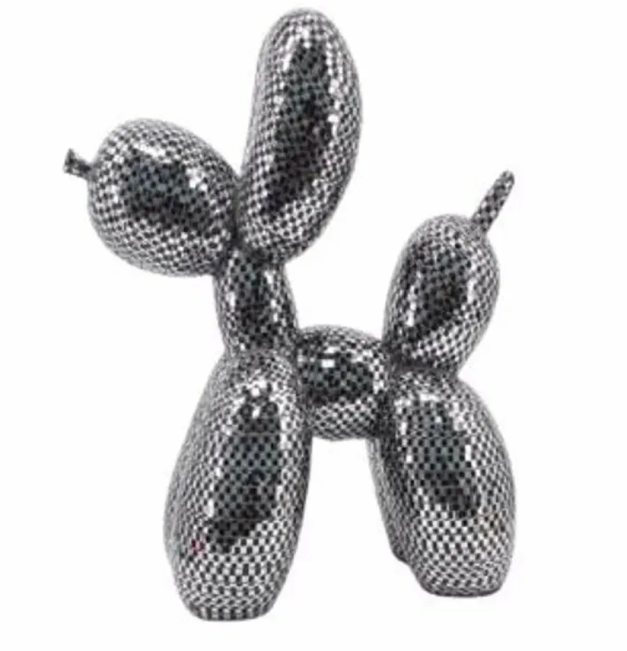 Richmond Interiors Dog deco object spiegel zwart Online