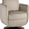 Richmond Interiors Draaifauteuil Turner khaki velvet New