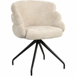 Richmond Interiors Draaifauteuil Kayla Unicorn 11 cream Outlet