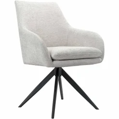 Richmond Interiors Draaistoel Lisonne cream fusion (Fusion cream 02) Hot
