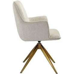 Richmond Interiors Draaistoel met arm Dakota Niagara 902 beige chenille Online