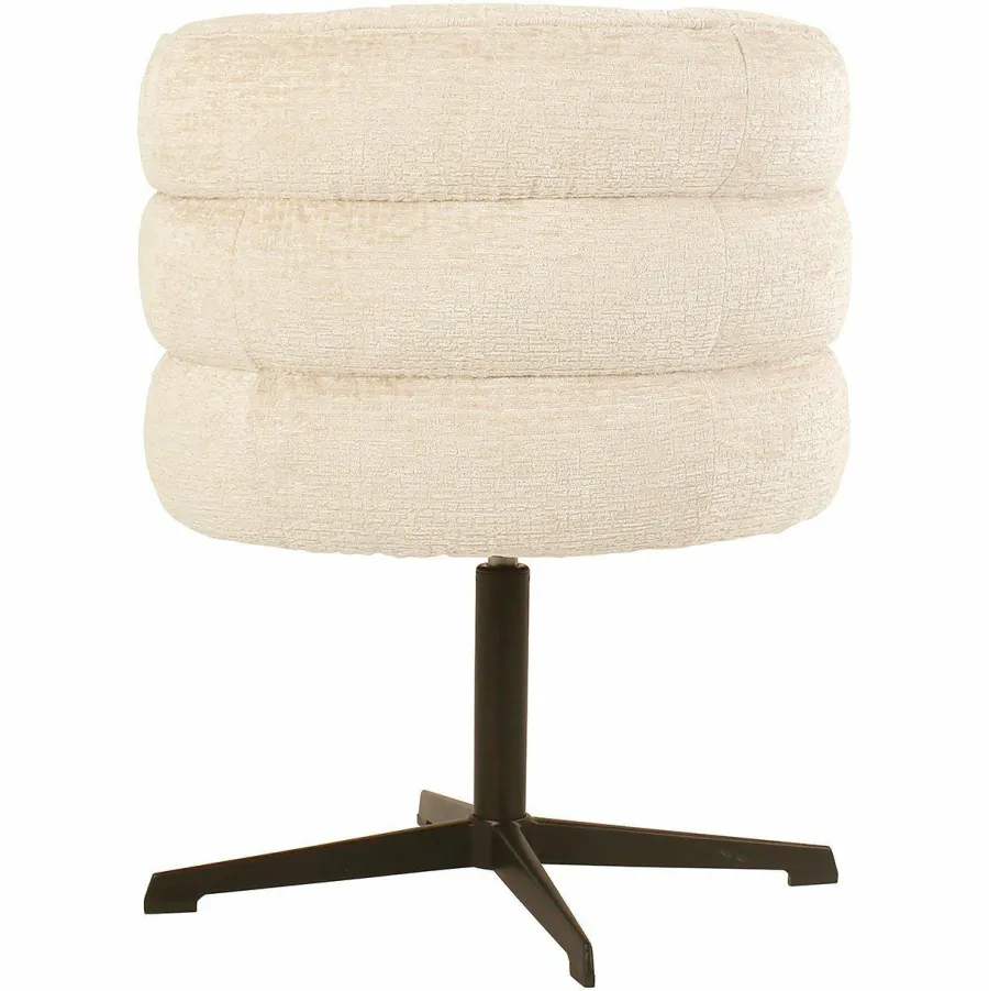 Richmond Interiors Draaistoel Chadwick cream fusion 02 Hot
