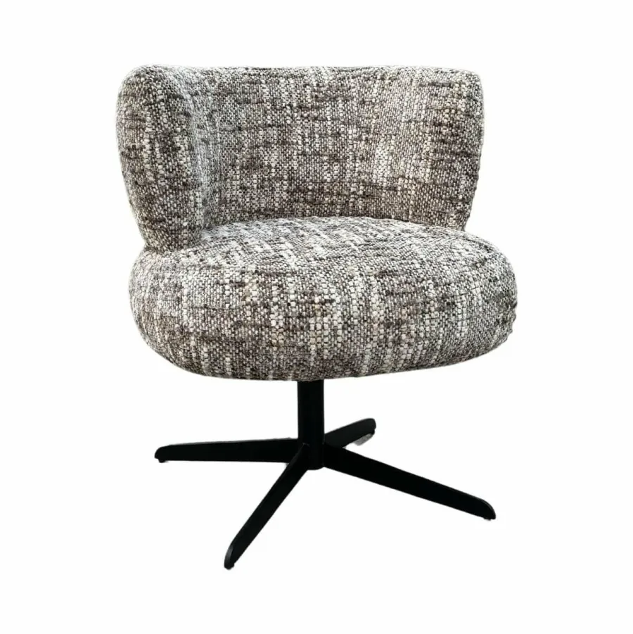 Richmond Interiors Draaistoel Alexis Bruin omara Outlet