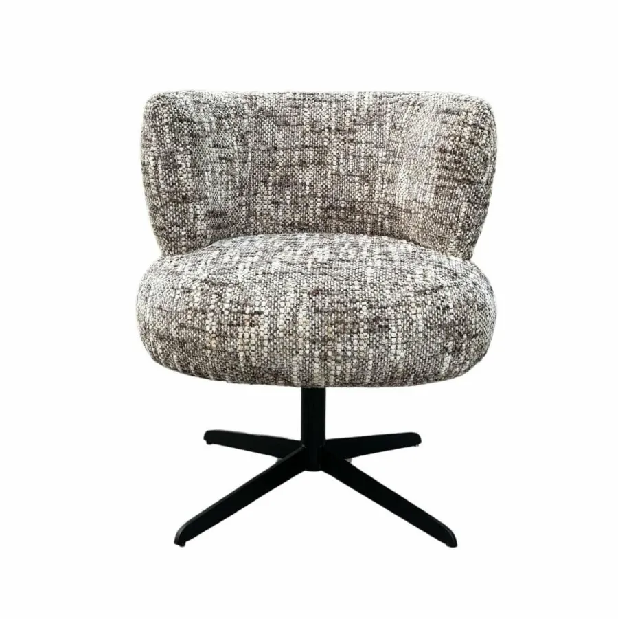 Richmond Interiors Draaistoel Alexis Bruin omara Outlet