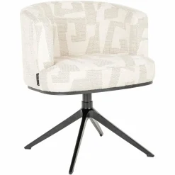 Richmond Interiors Draaifauteuil Cheyenne Beige graffic Discount