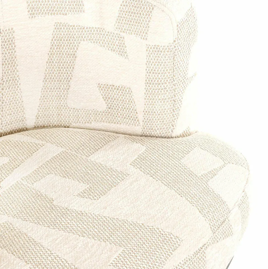 Richmond Interiors Draaifauteuil Cheyenne Beige graffic Discount