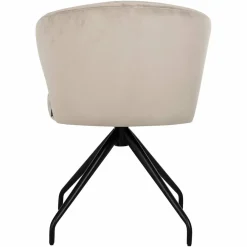 Richmond Interiors Draaistoel Milly khaki velvet Fusion cream 02 Discount
