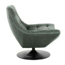 Richmond Interiors Draaifauteuil Richelle Jade Velvet (Genova 504 Jade)
