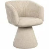 Richmond Interiors Draaifauteuil Madeline cream Unicorn 11 Online