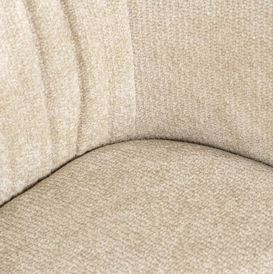 Richmond Interiors Draaifauteuil Madeline cream Unicorn 11 Online