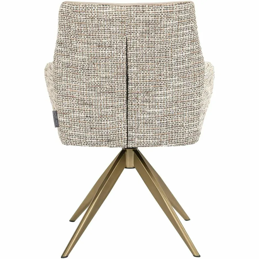 Richmond Interiors Draaifauteuil Lisonne be trendy nature / khaki velvet Hot