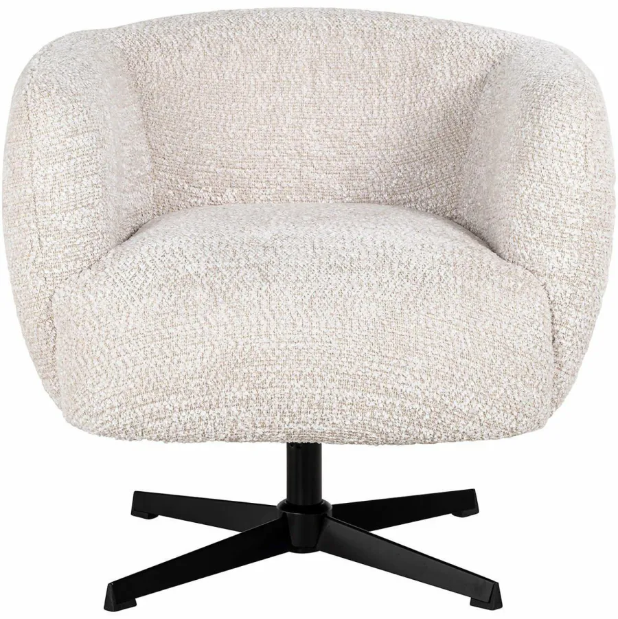 Richmond Interiors Draaifauteuil Estelle Lovely Cream Hot