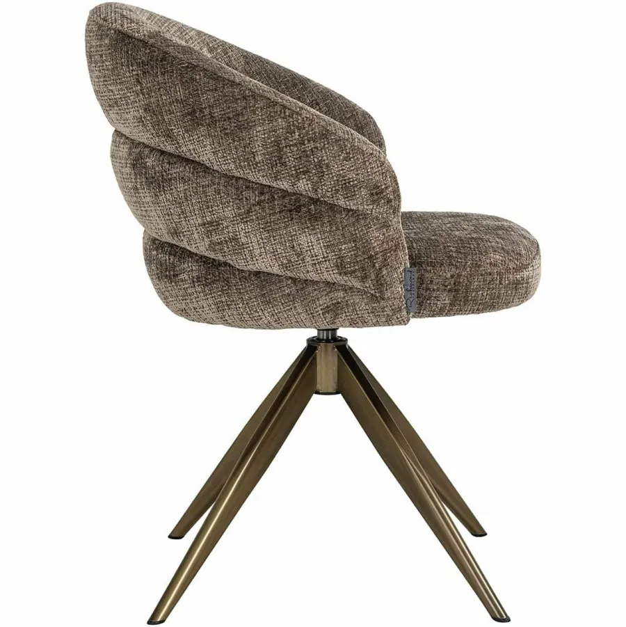 Richmond Interiors Draaifauteuil Zendaya Niagara 104 Stone Chenille Online