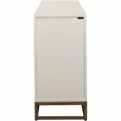 Richmond Interiors Dressoir Whitebone brass 4-deuren (Verona Grey) Sale