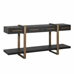 Richmond Interiors Dressoir Cambon 3-laden (Dark coffee) Hot