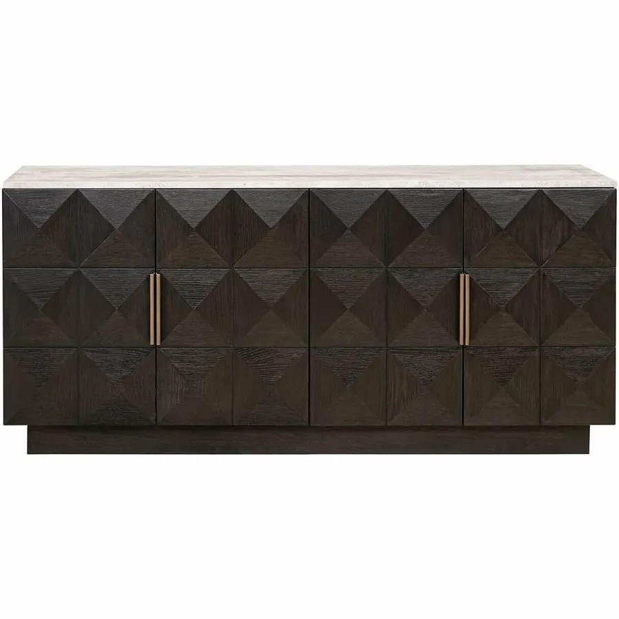 Richmond Interiors Dressoir Claremont 4-deurs Bruin Online