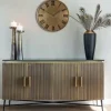 Richmond Interiors Dressoir Ironville 4-deuren (Gold) Online