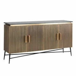 Richmond Interiors Dressoir Ironville 4-deuren (Gold) Online