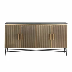Richmond Interiors Dressoir Ironville 4-deuren (Gold) Online