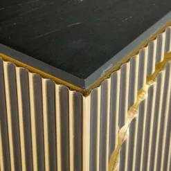 Richmond Interiors Dressoir Les Arcs 3-deurs Brushed Goud Sale