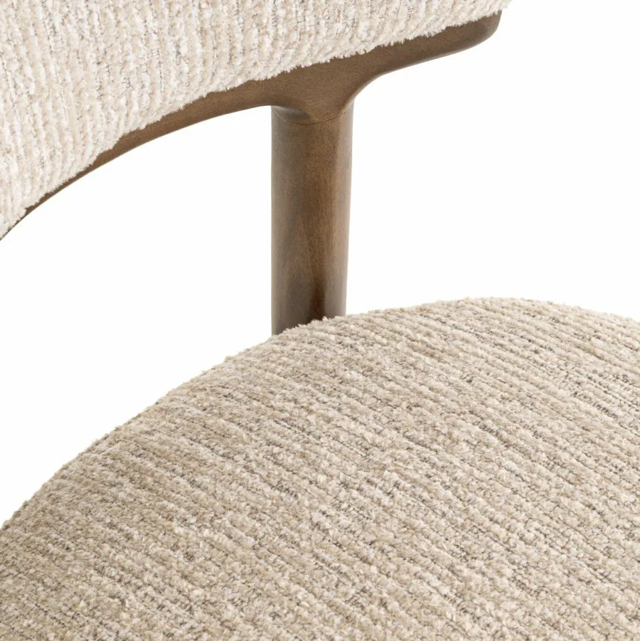 Richmond Interiors Eetkamerstoel Basker natural linear (Set of 2) Clearance
