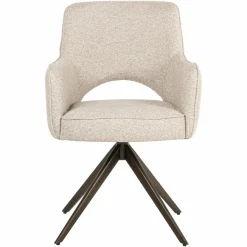 Richmond Interiors Eetkamerstoel Ginerva biscotti swivel Outlet